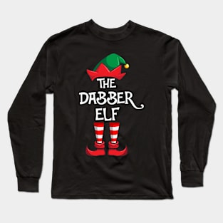 Dabber Elf Matching Family Christmas Long Sleeve T-Shirt